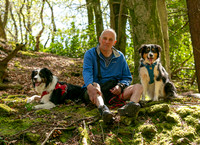 Brook & Bramble in the bluebells